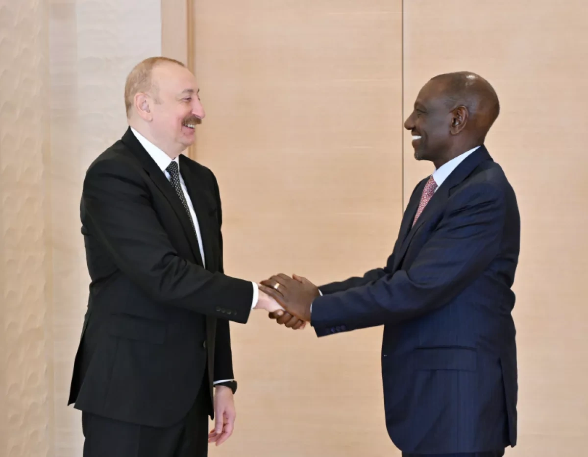 President Ilham Aliyev receives Kenyan delegation in Baku PHOTO