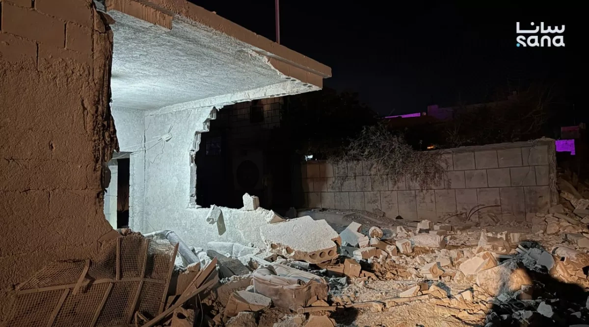 Explosion at ammunition warehouse in Syria kills three, including children photo / video
