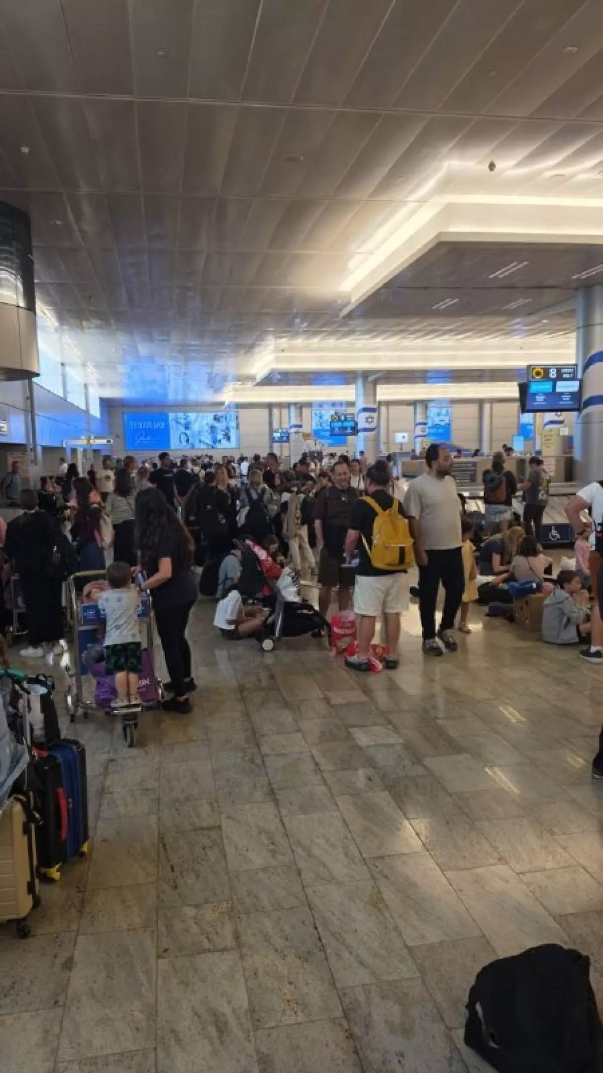 Israel’s busiest airport hit by slowdown during summer travel peak