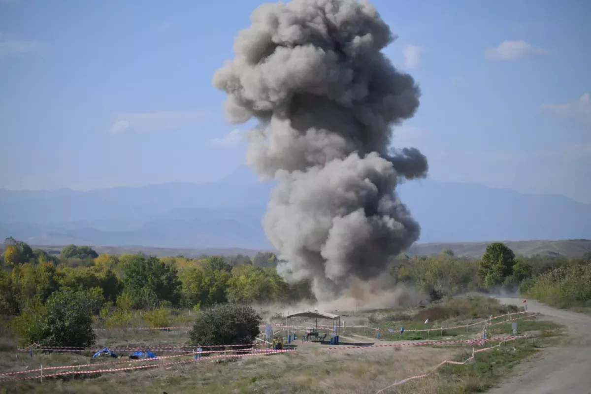 Two deminers injured in landmine blast in Azerbaijan's Aghdara district