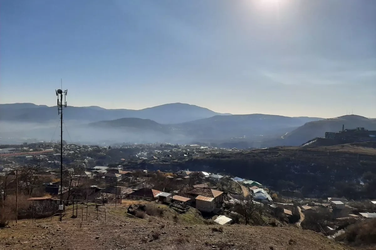Azerbaijani families head back to Karkijahan settlement of Khankendi