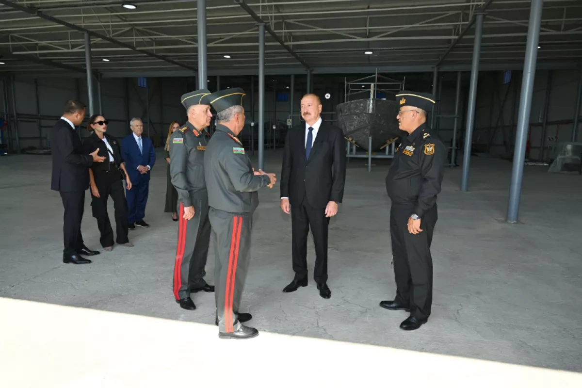 President Aliyev, first lady visit Azerbaijan’s Navy, inspect naval capabilities PHOTO