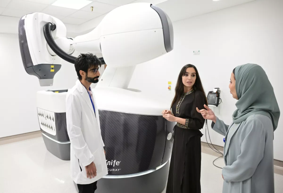 Heydar Aliyev Foundation vice-president visits Sultan Qaboos Cancer Care facility in Oman PHOTO