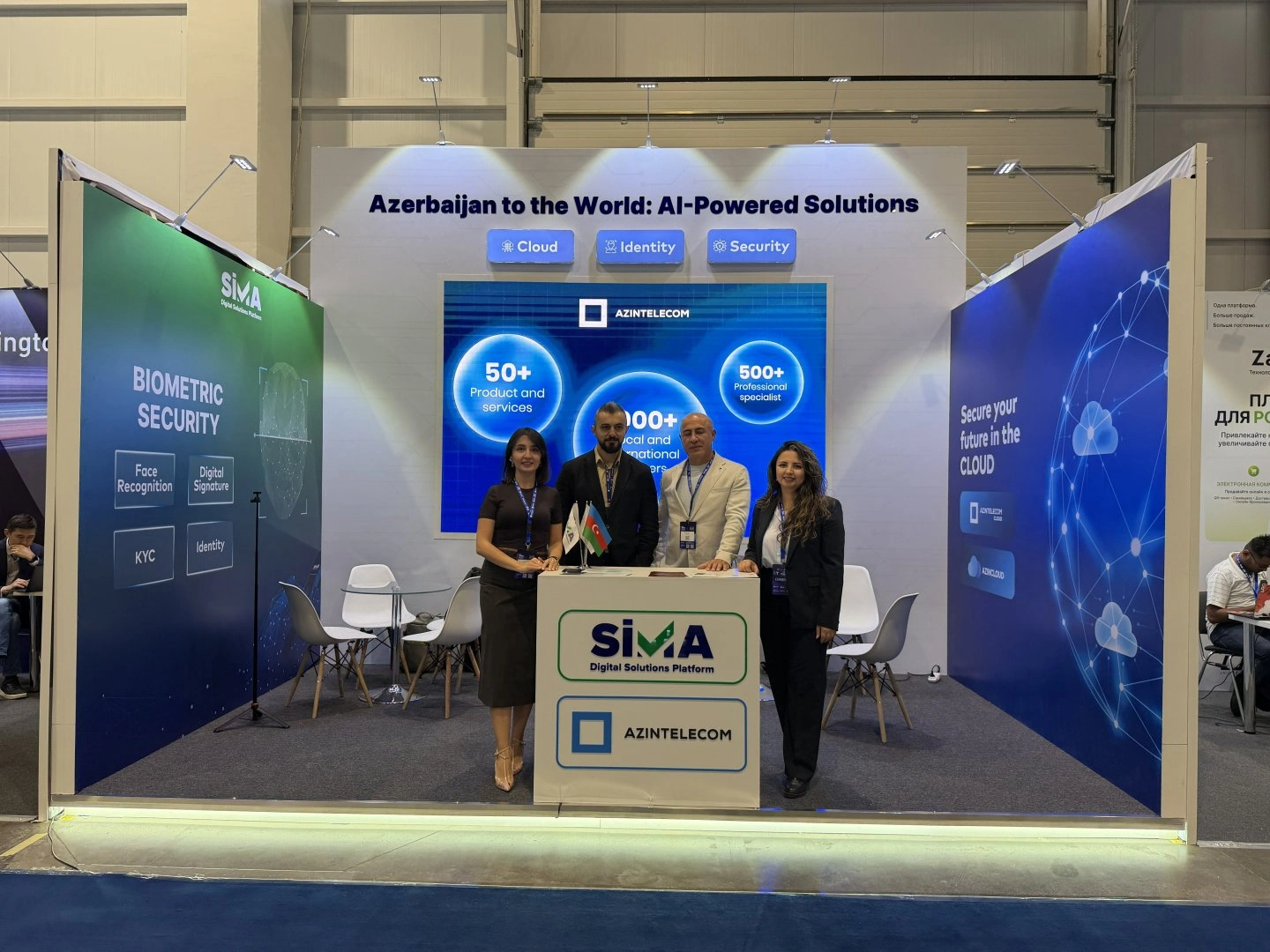 AzInTelecom presents its digital solutions at ICTWEEK Uzbekistan 2026 (PHOTO)