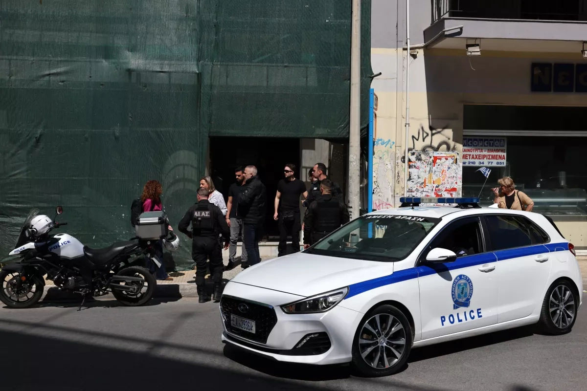 Five injured in two shooting incidents in central Athens PHOTO