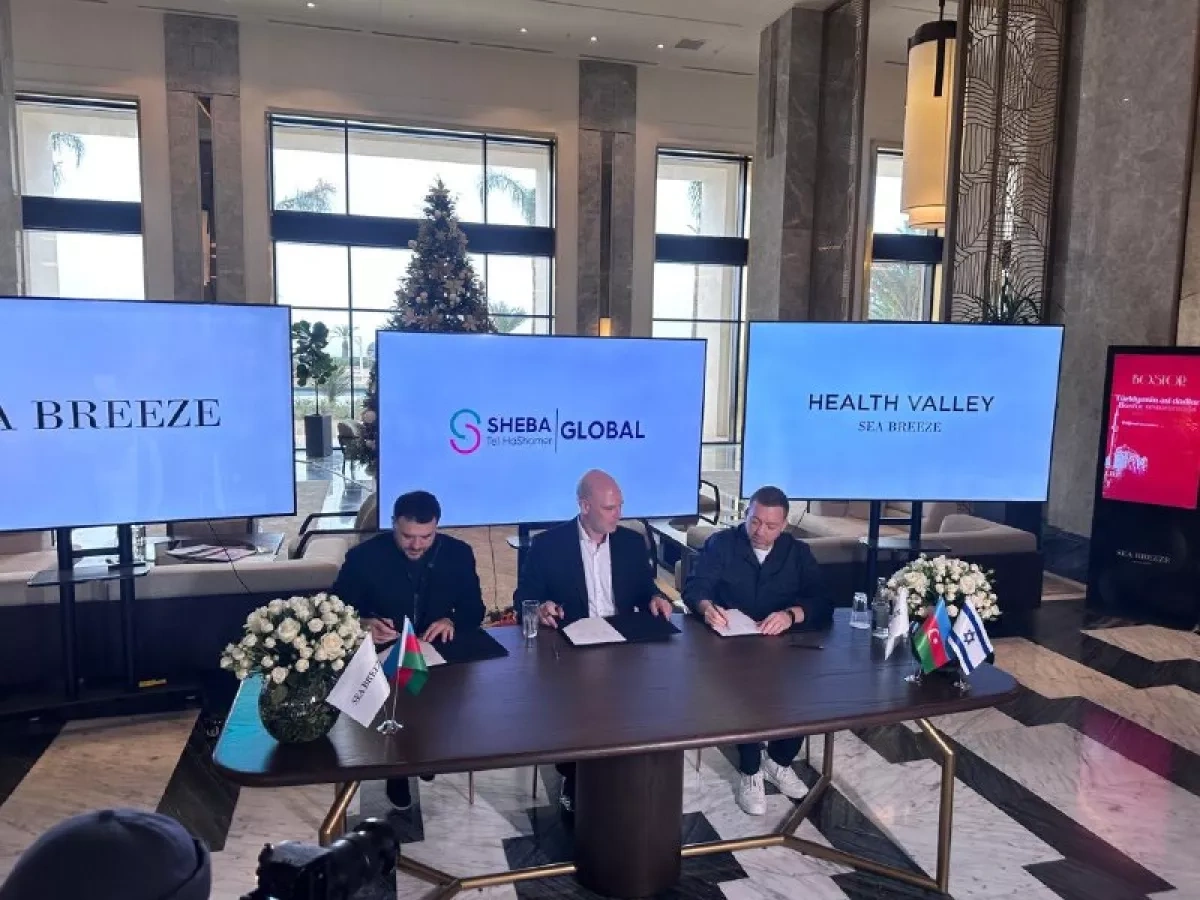 Sea Breeze, Sheba launch new medical partnership in Azerbaijan PHOTO
