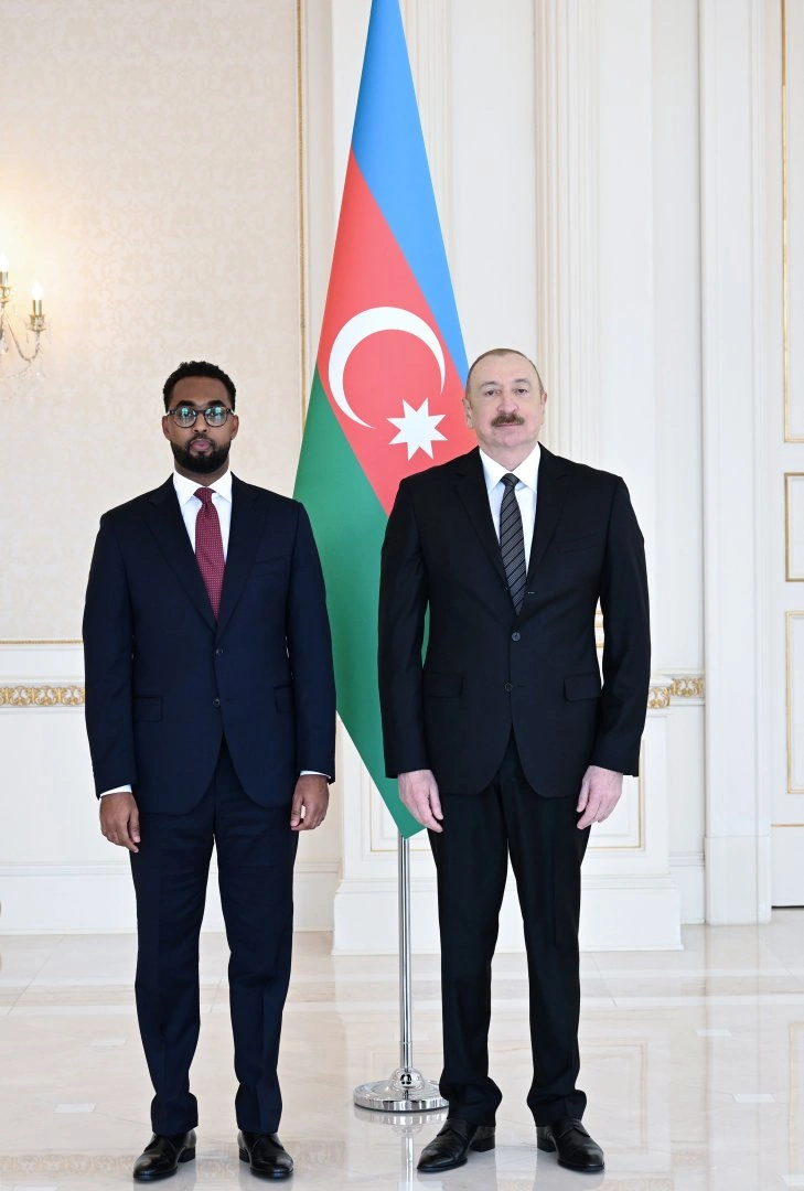 President Ilham Aliyev receives newly appointed ambassador of Somalia to Azerbaijan (PHOTO)