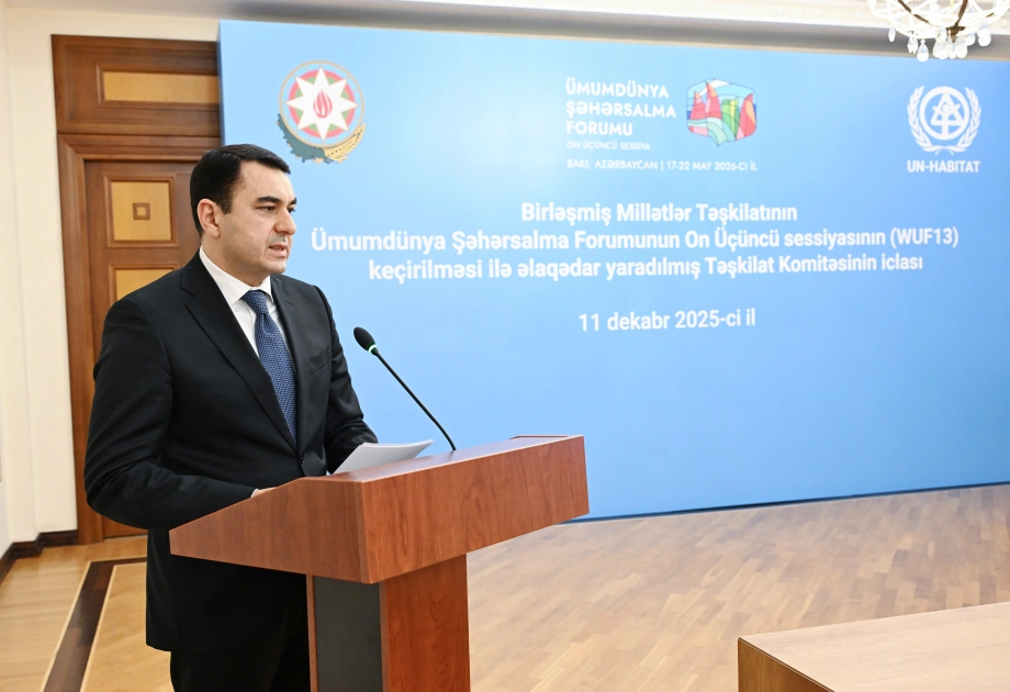 Azerbaijan's Organizing Committee for WUF13 holds another meeting (PHOTO)