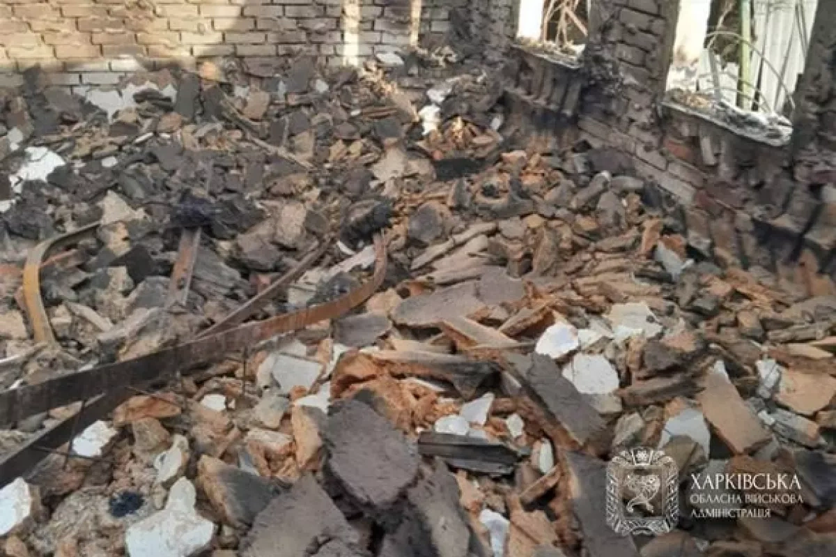 Russian shelling hits nine settlements in Ukraine’s Kharkiv, injuring two PHOTO
