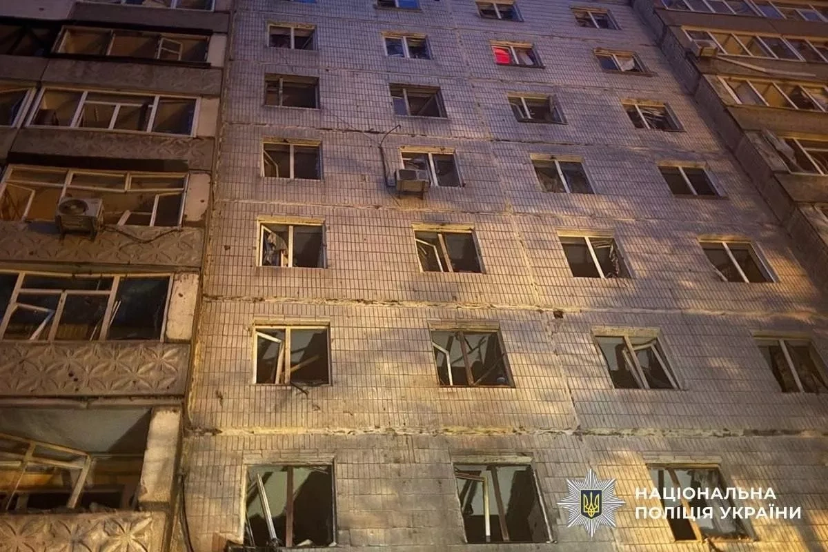 Russian drone attack sets Sumy shopping centre ablaze, six injured VIDEO / PHOTO