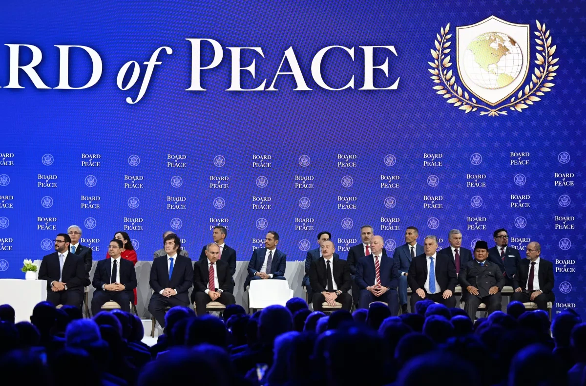 Azerbaijani president signs Board of Peace Charter at Davos PHOTO / VIDEO