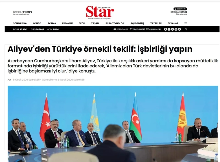 President Ilham Aliyev’s interview with local TV channels in spotlight of global media outlets (PHOTO)