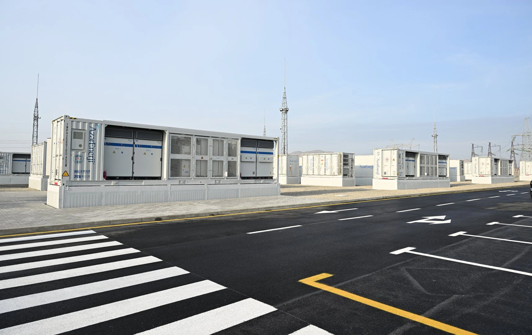 President Ilham Aliyev attends opening of Absheron Battery Energy Storage Center (PHOTO)