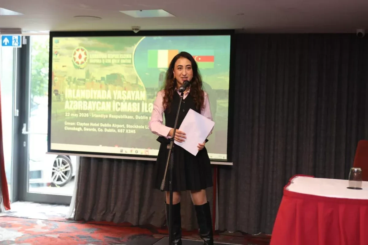 Azerbaijan diaspora chief meets community in Dublin ahead of Independence Day PHOTO