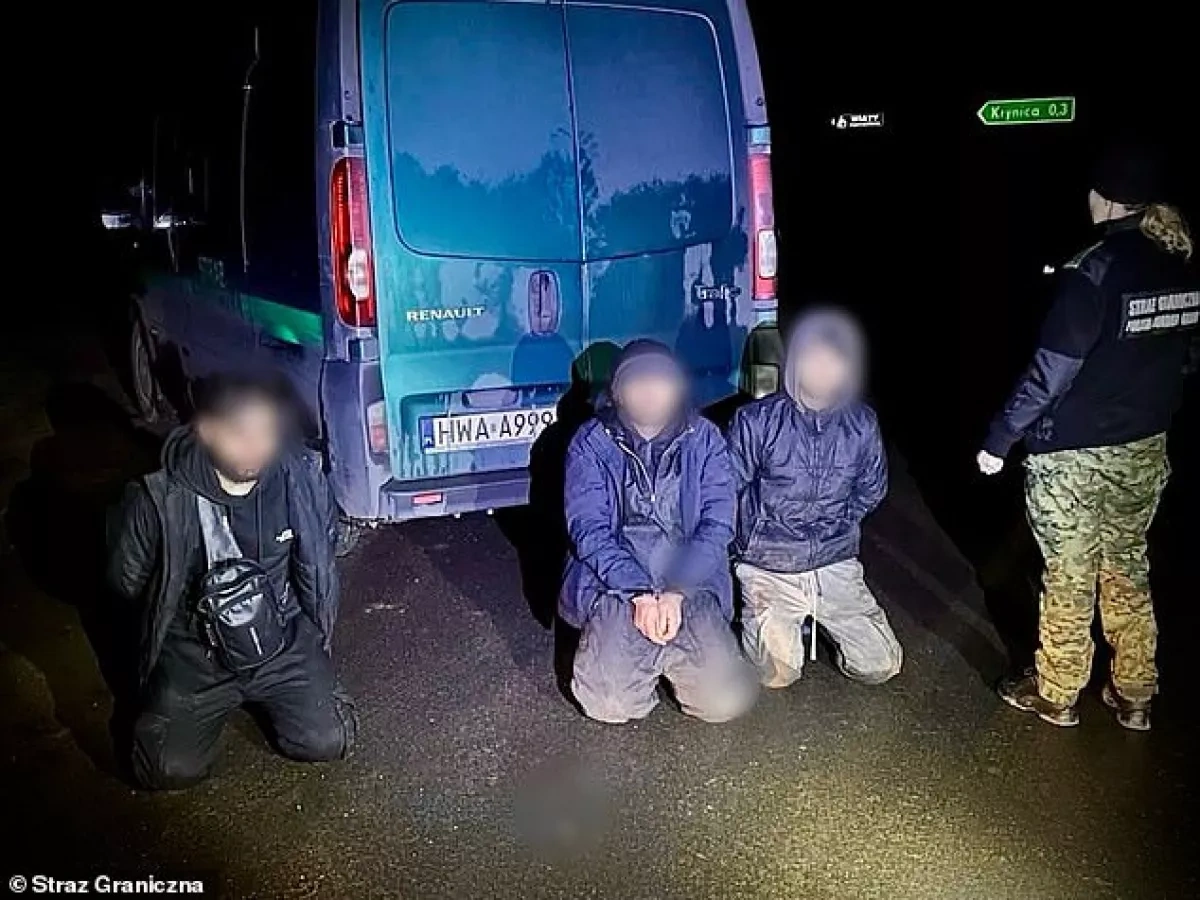 Belarus tunnels used to funnel migrants into Poland as part of Russian hybrid warfare PHOTO