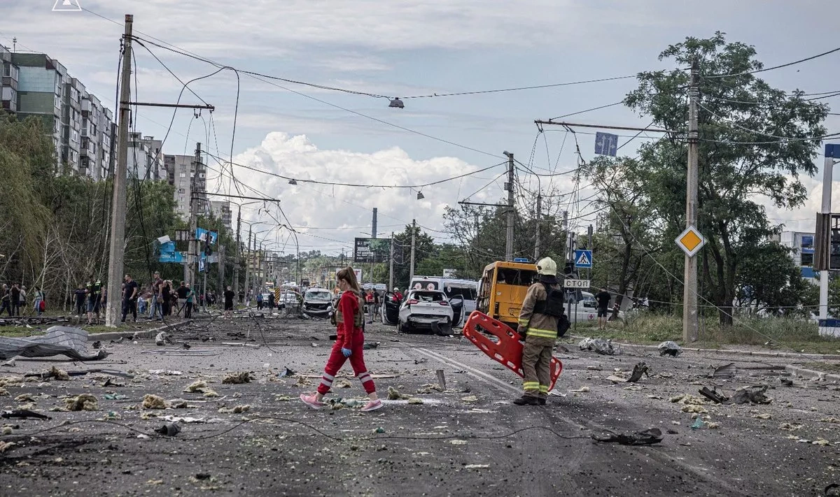 Ukraine says air defences down 126 Russian missiles, drones in overnight attack PHOTO