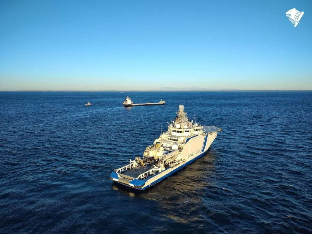 Finland lifts seizure of ship suspected of sabotaging telecom cable from Russia