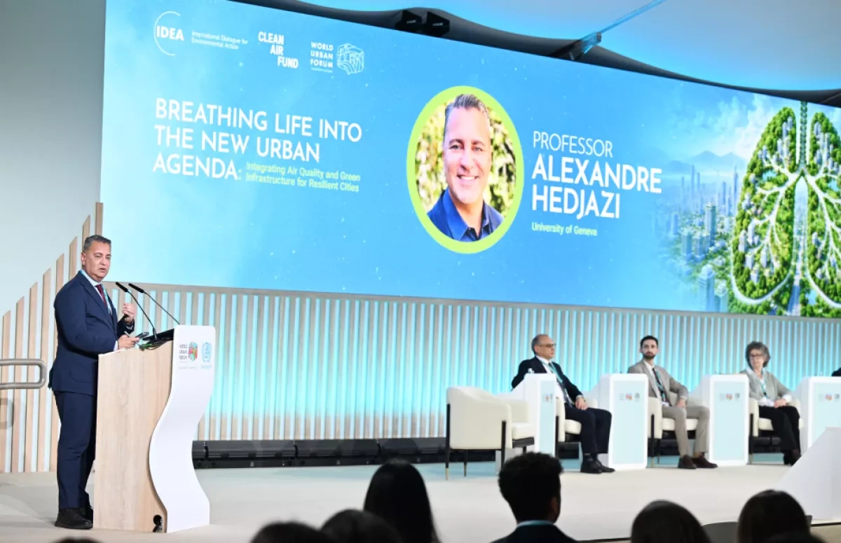 Baku hosts high-level forum on clean air, green cities at WUF13 PHOTO