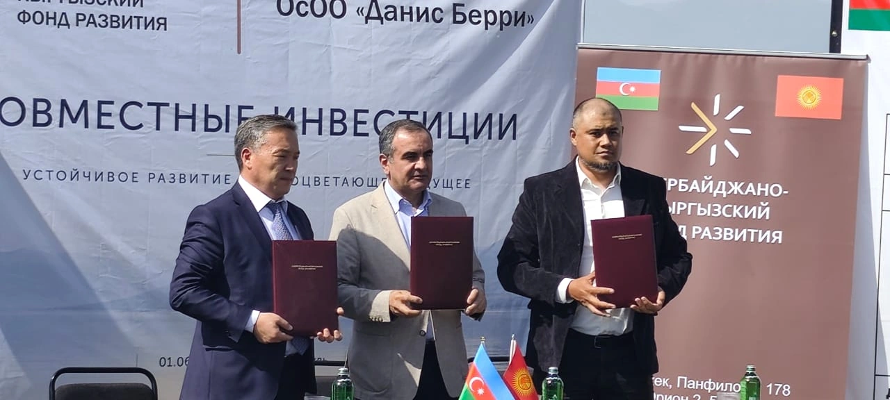 Kyrgyz-Azerbaijan Development Fund finances 500-ton fruit logistics hub in Tyup district
