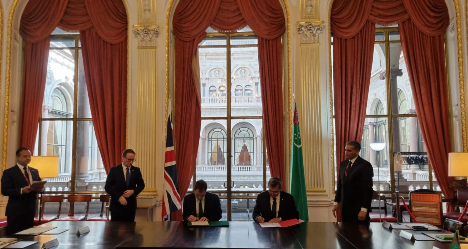Turkmenistan, UK sign 2026-2027 Cooperation Program