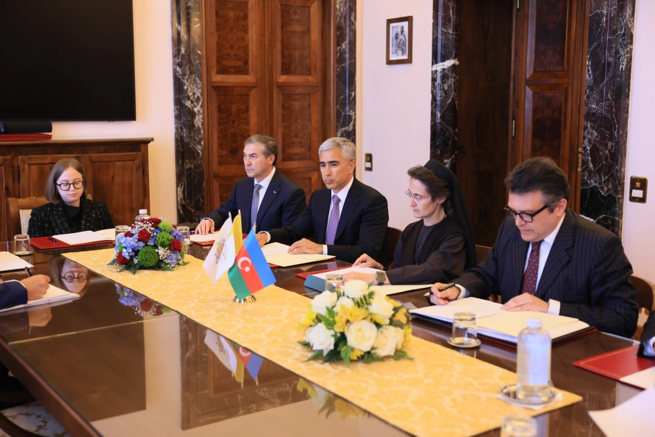 Heydar Aliyev Foundation to implement new projects on restoration of monuments in the Vatican (PHOTO)