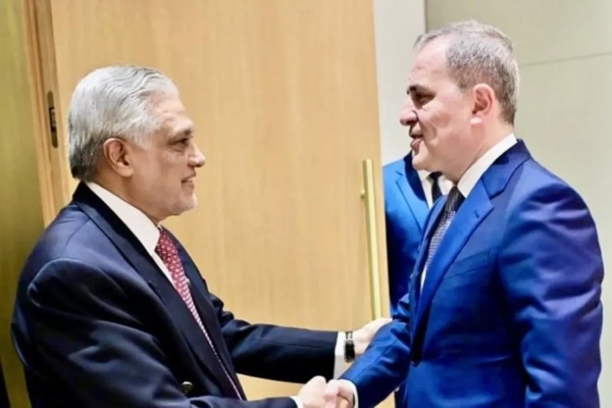 Azerbaijani, Pakistani FMs discuss bilateral, regional issues in UAE