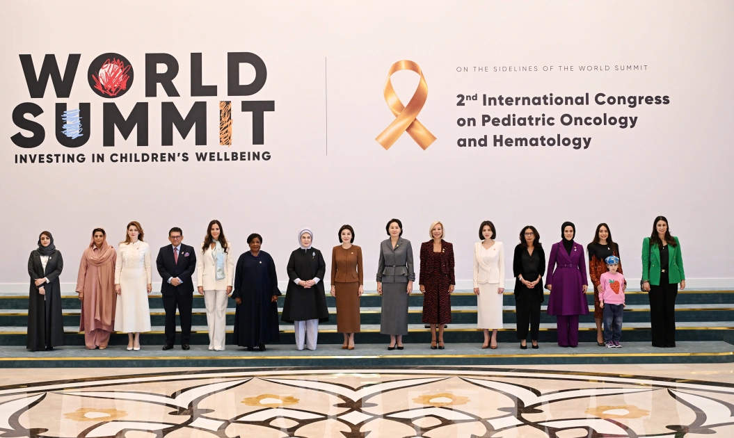 Heydar Aliyev Foundation VP Leyla Aliyeva attends opening of World Summit on Investing in Children’s Well-being in Samarkand (PHOTO)