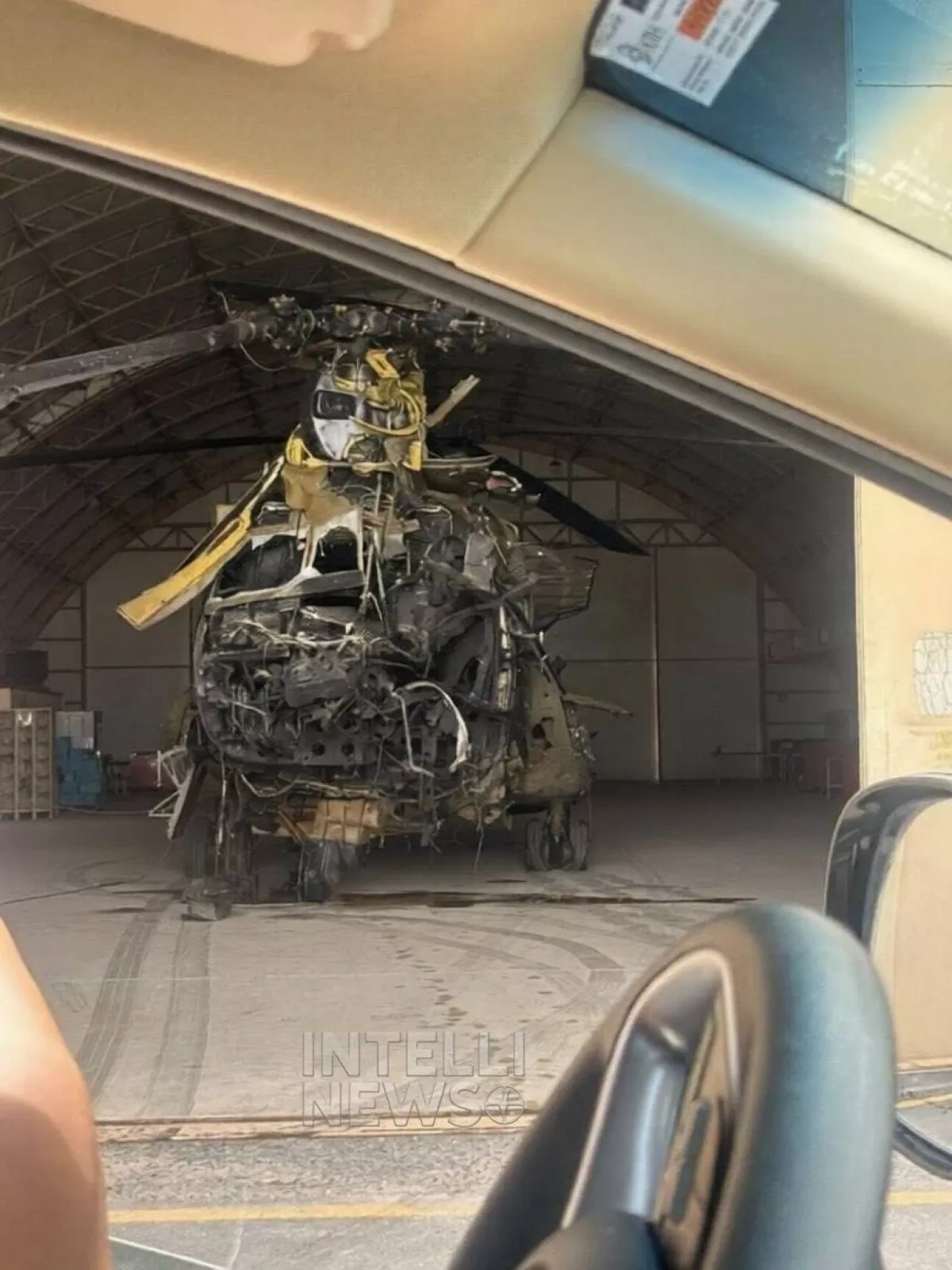 Iranian drone strike damages US helicopter in Kuwait PHOTO