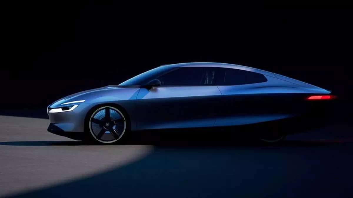 Volkswagen unveils ultra-efficient electric car prototype with three world records