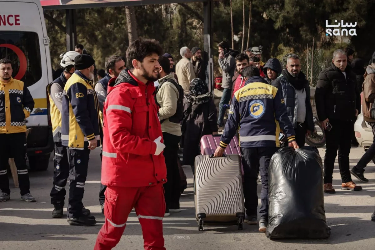 Deadly shelling forces mass evacuation in northern Aleppo PHOTO