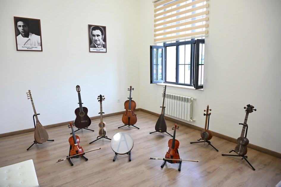 First Vice-President Mehriban Aliyeva attends opening of Bilgah Art School (PHOTO)