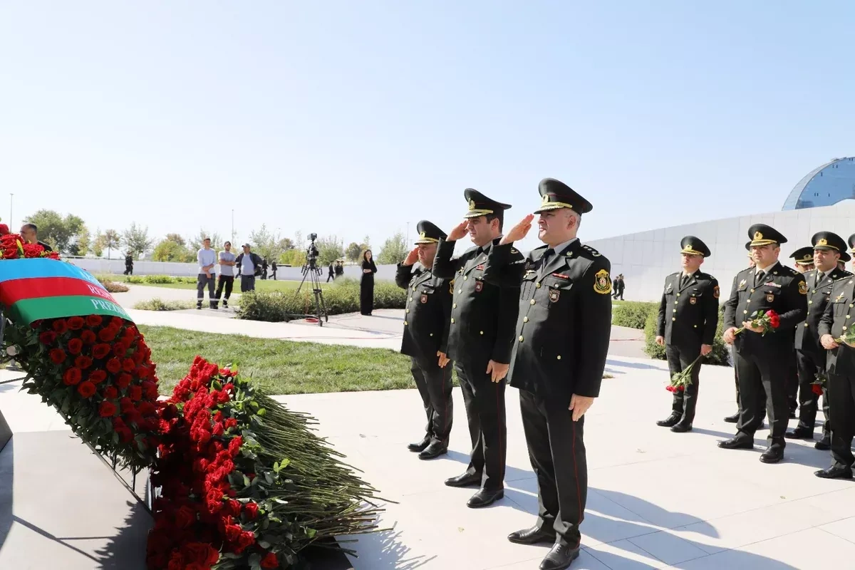 Azerbaijan’s State Service for Mobilization and Conscription honors memory of martyrs PHOTO