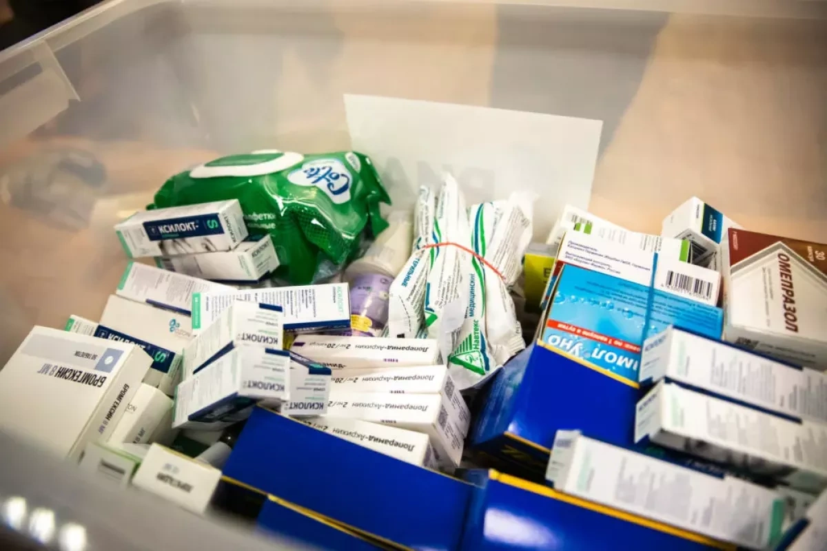 Russia sends 13 tons of medical supplies to Iran via Azerbaijan