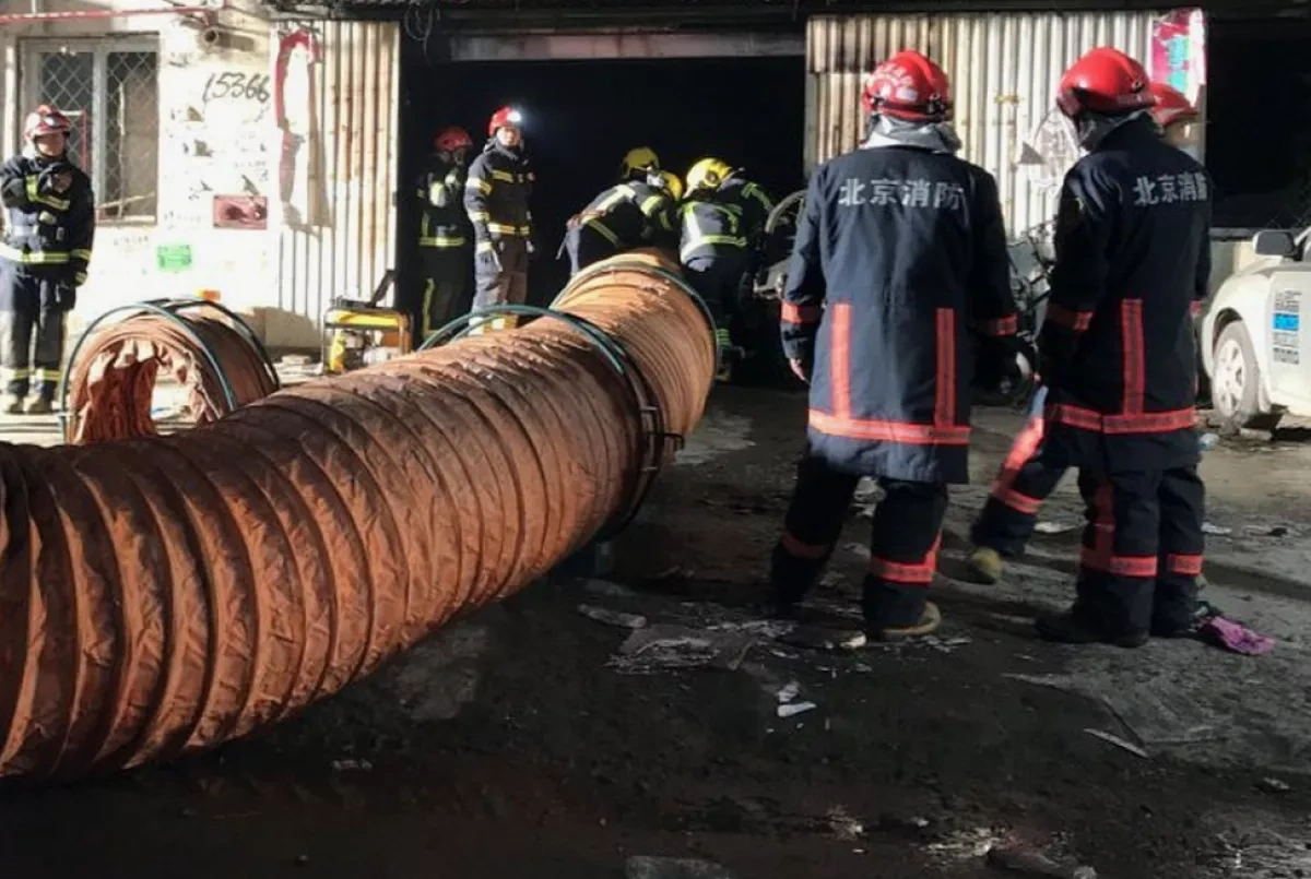 Six killed in fire at massage salon in central China