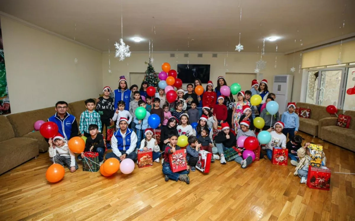 Holiday celebrations light up local orphanages in Azerbaijan PHOTO