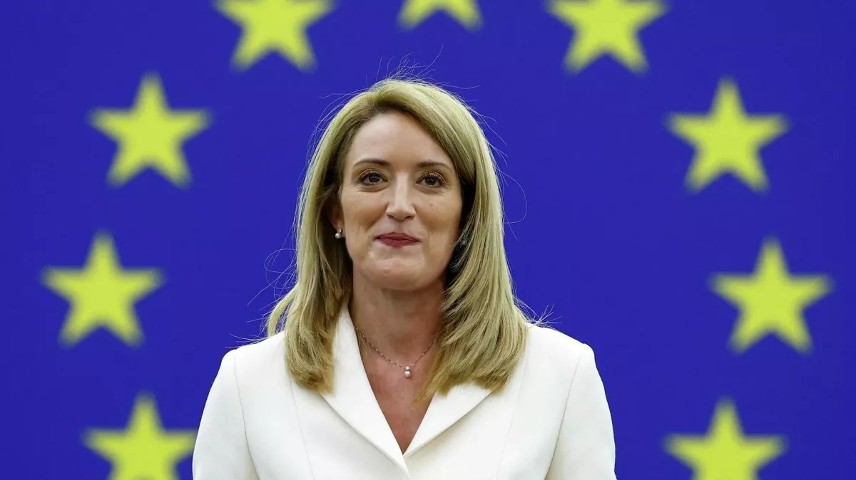 EU Parliament chief defends Iran protesters’ right to speak freely
