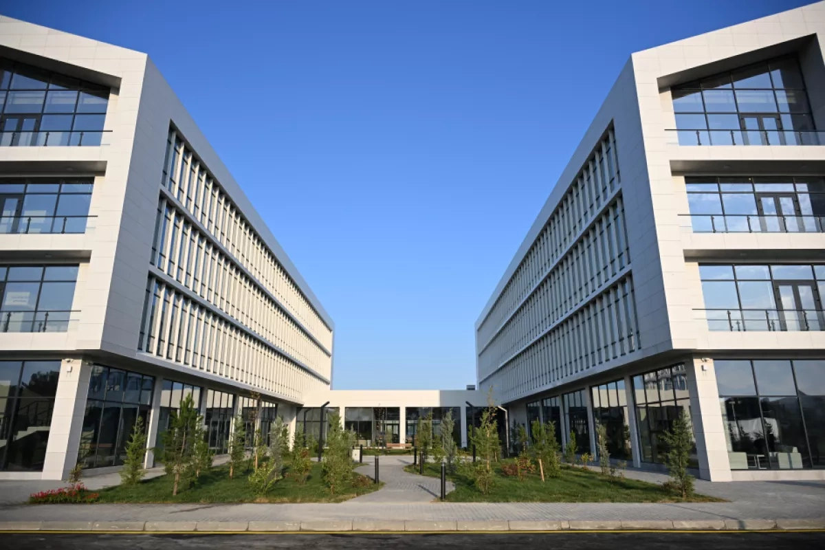 Azerbaijani president opens first phase of SABAH.city innovation campus PHOTO