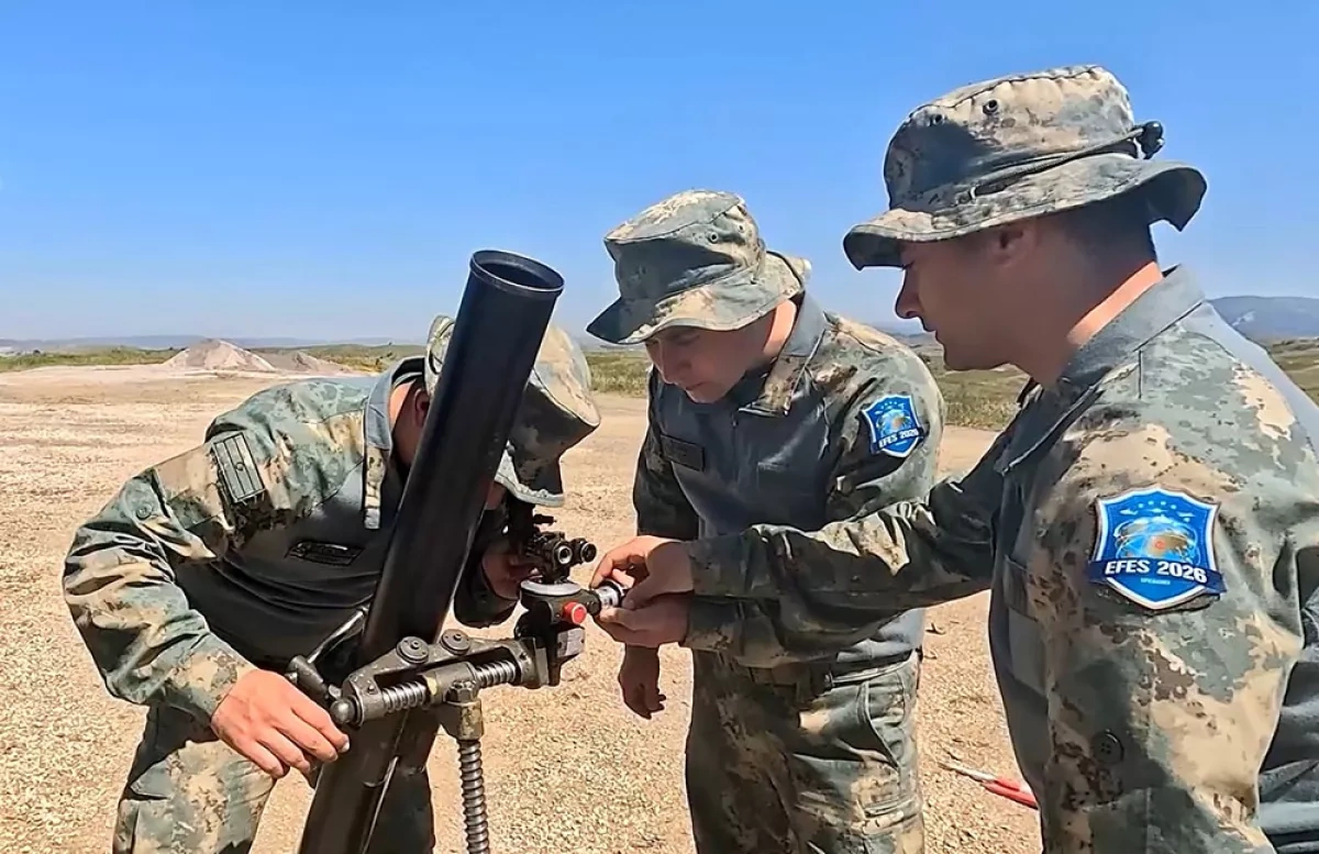 Azerbaijani forces conduct live-fire training ahead of "EFES-2026" drills in Türkiye VIDEO