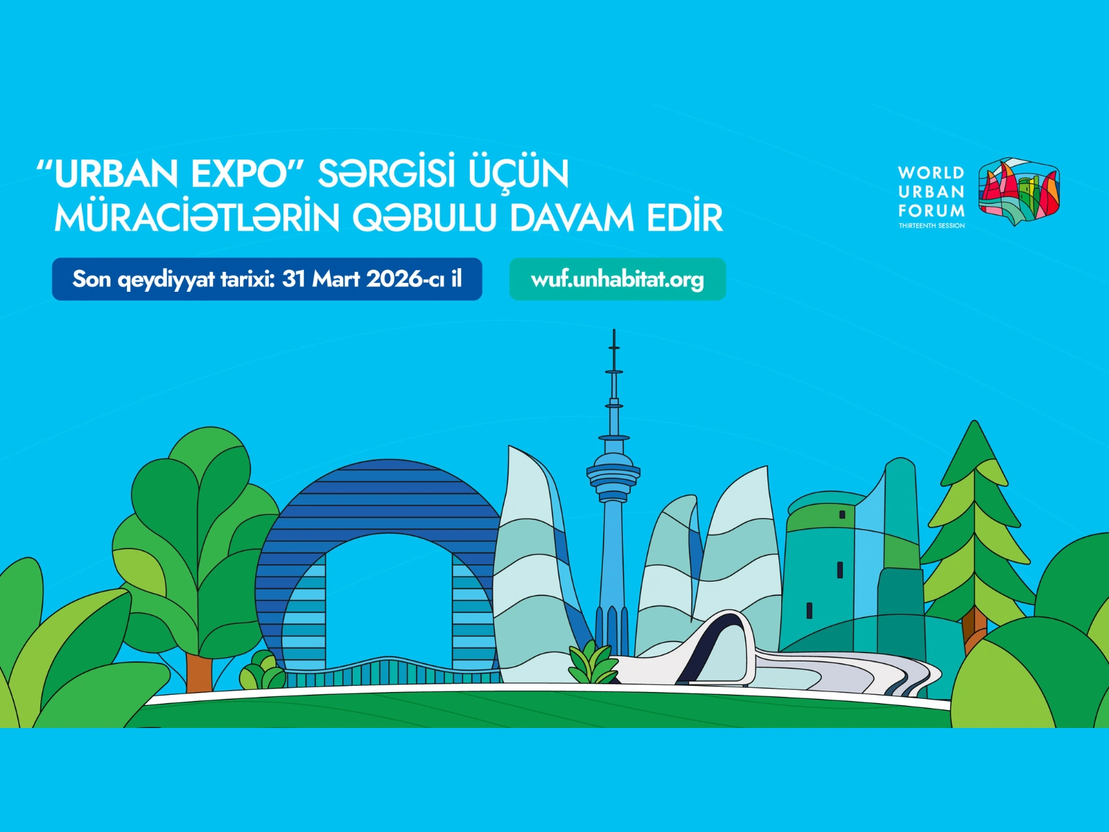 Applications for the Urban Expo at WUF13 are still open