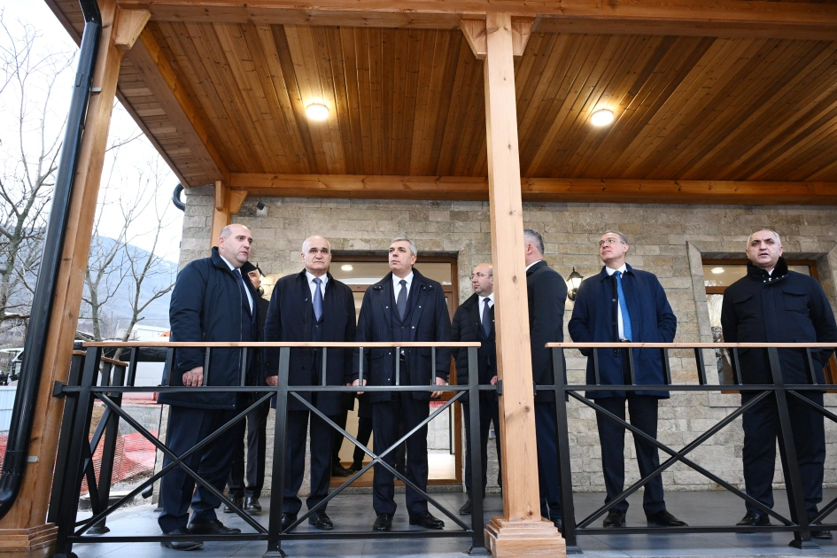Azerbaijani Coordination Headquarters members inspect several facilities in Hadrut (PHOTO)