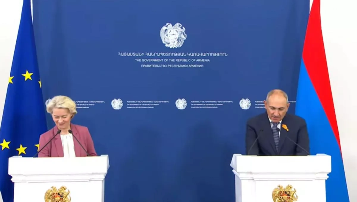 Von der Leyen: EU to strengthen trade ties with Armenia PHOTO