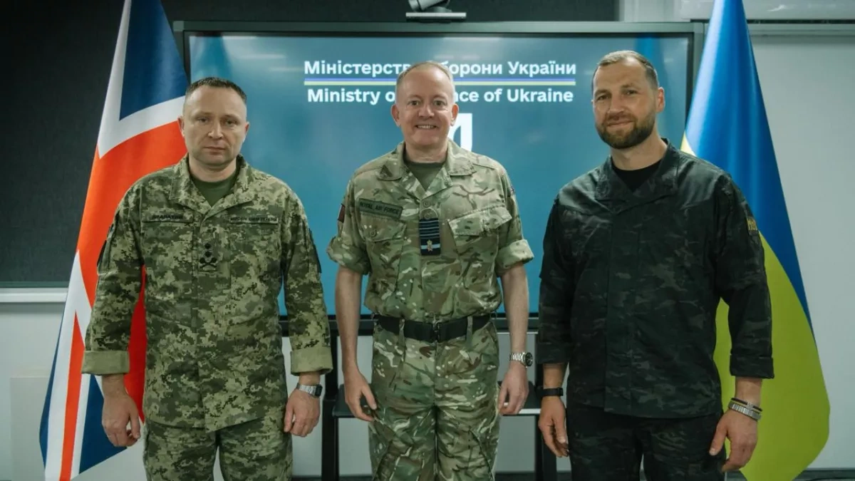 Ukraine and UK discuss air defence, missiles and drone countermeasures