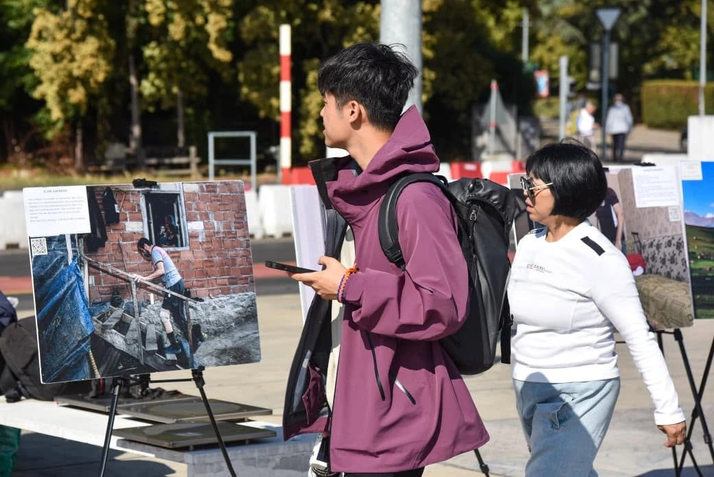Photo exhibition on Armenia's mine war against Azerbaijan opens in Geneva
