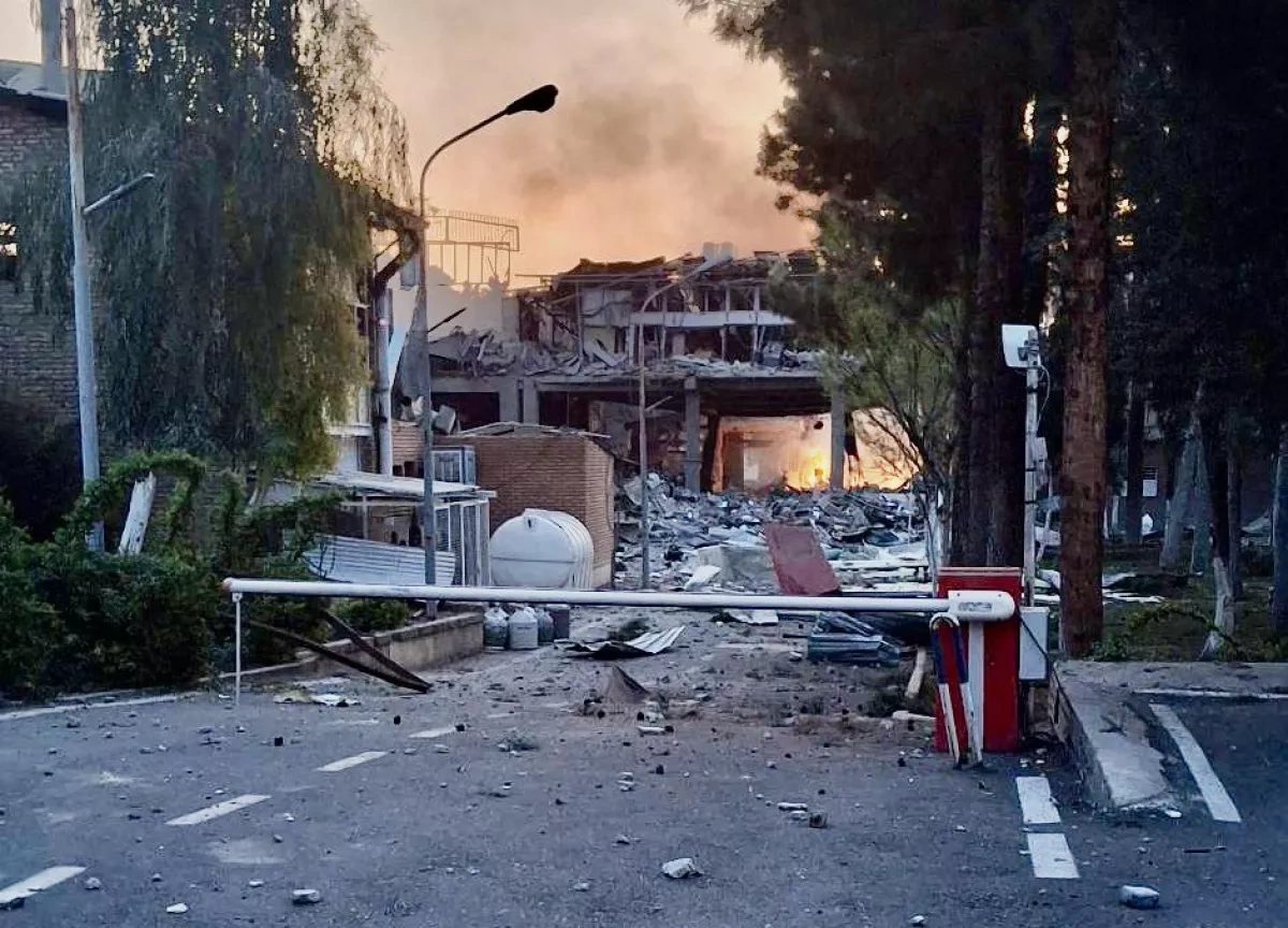 Century-old medical research centre in Tehran damaged by strikes Photo