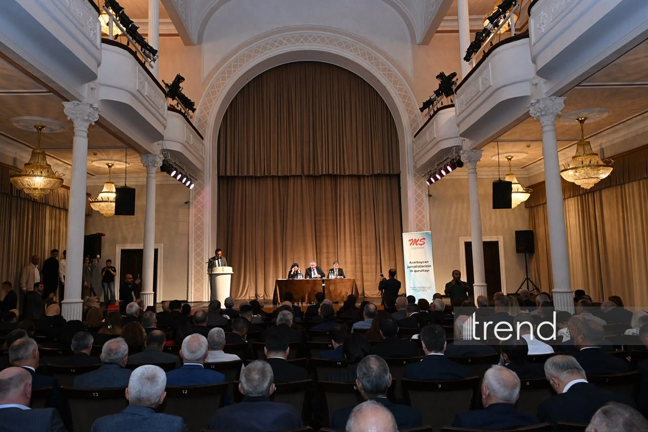 Azerbaijani Press Council congress forms presidium, three commissions