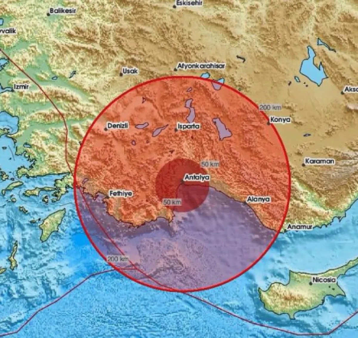 Powerful earthquake jolts Türkiye's Antalya, no casualties reported
