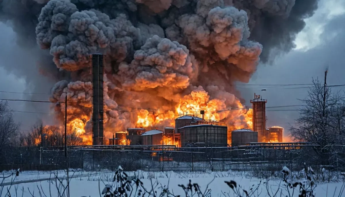 Fire erupts at key industrial sites in Russia's Rostov-on-Don after attack PHOTO / VIDEO