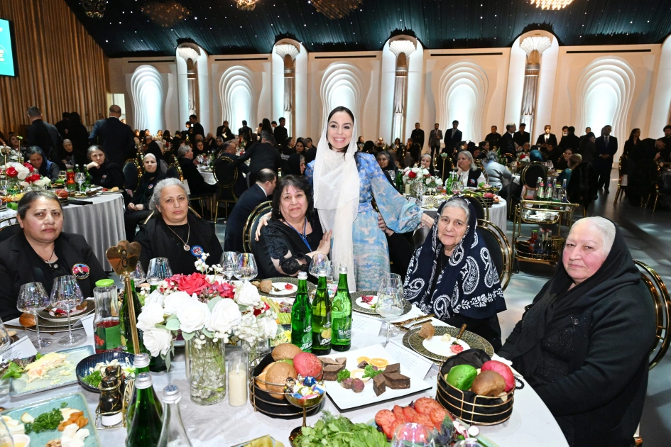 Leyla Aliyeva attends iftar dinner held with participation of martyrs’ mothers