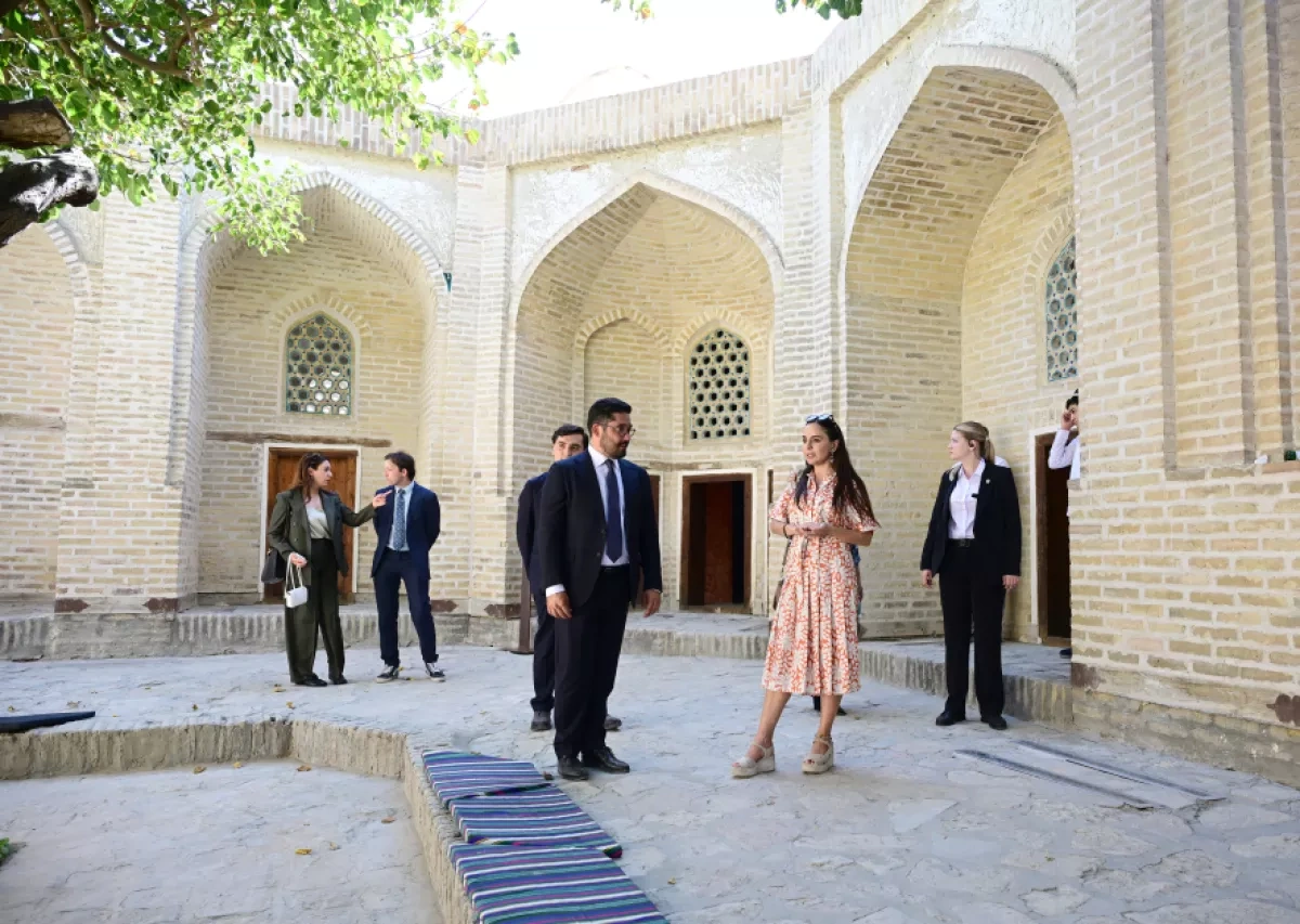 Leyla Aliyeva explores Bukhara Biennial during Uzbekistan visit PHOTO