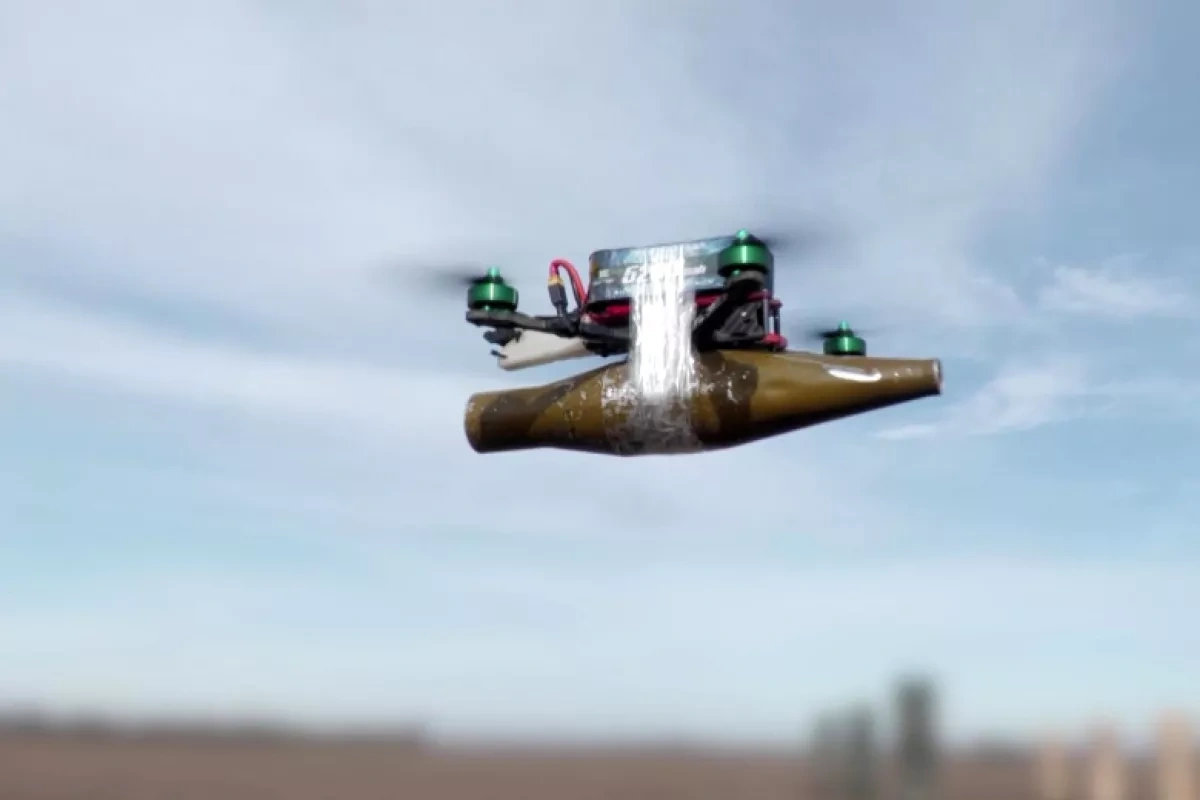 Romanian residents find drone carrying suspected explosive device PHOTO